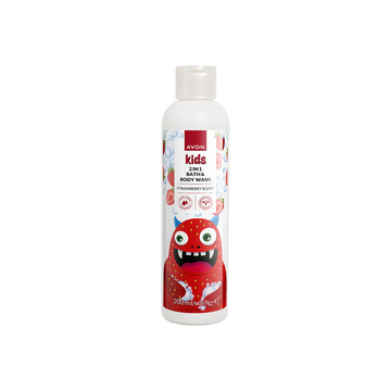 Avon Kids 2in1 Bath & Body Wash Strawberry