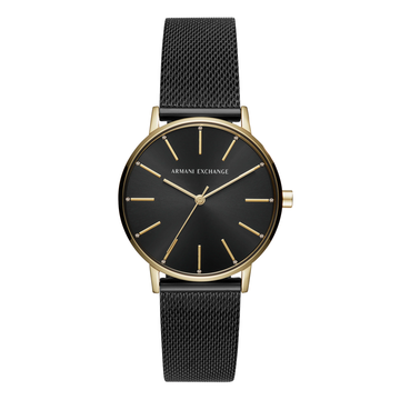 Armani Exchange Analog Black Dial Watch AX5548