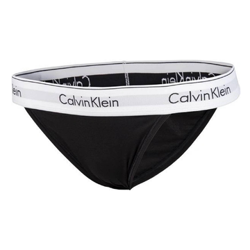 Calvin Klein Icon Cotton Modal High Leg Tanga Black