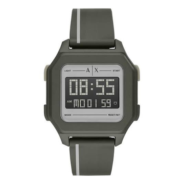 Armani Exchange Shell Men's Green Digital Watch