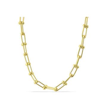 Polo Exchange Gold Plated Chain Necklace
