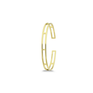 Polo Exchange Gold Plated Bangle Bracelet