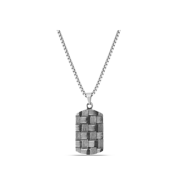 Polo Exchange Anti Black Stainless Pendant Necklace