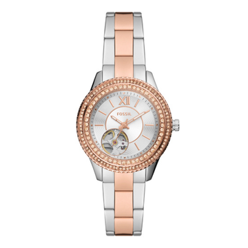 Fossil Stella Automatic Two-Tone Stainless Steel Watch