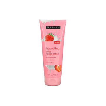 Freeman Tube Hydrating Stwarberry Milk Body Sugar Scrub