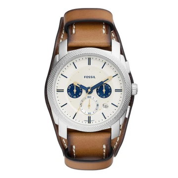 Fossil Machine Chronograph Tan Eco Leather Watch