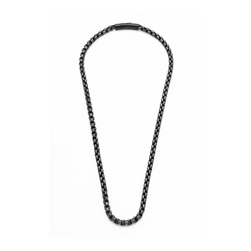 Polo Exchange Black Stainless Chain Necklace