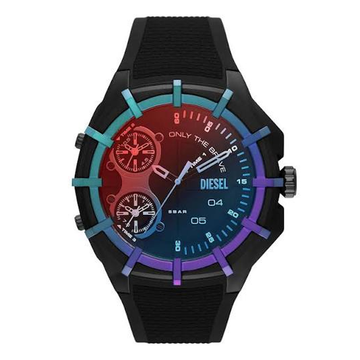 Diesel Framed Three-Hand Black Watch