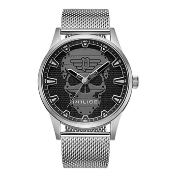 Police Rissington 3 Hands Mesh Strap Watch PEWJG2227902