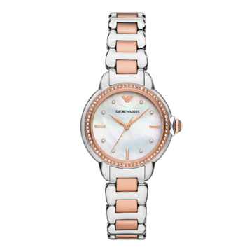 Emporio Armani Two-Tone Stainless Steel Watch