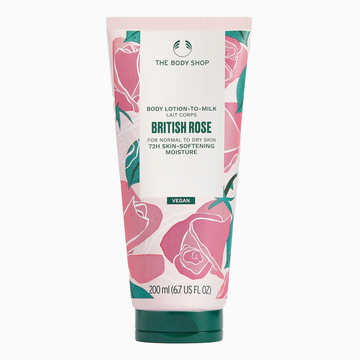 British Rose Lotion-to-Milk