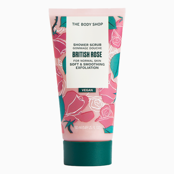 British Rose Shower Scrub