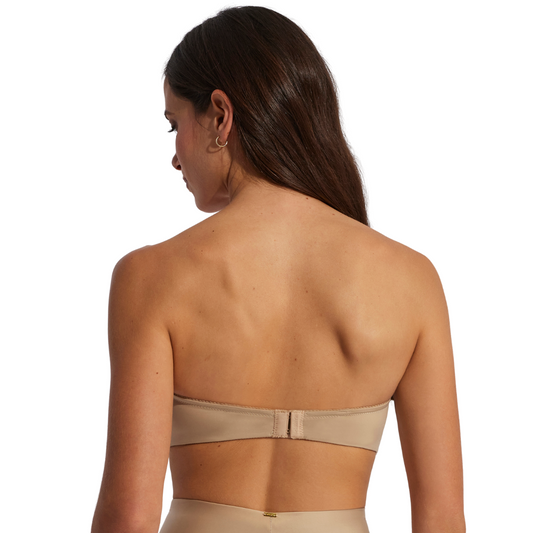 Selmark Essential Padded Strapless Bra Perfect Support Skin Color