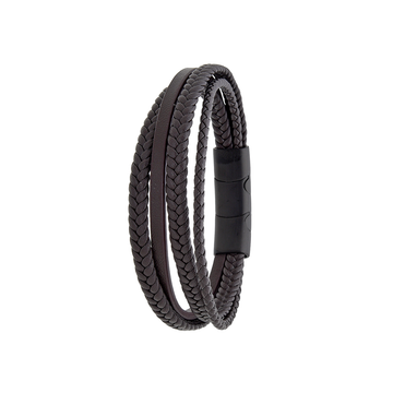 Polo Exchange Men Bracelet ST46-DSC0159 Coffee
