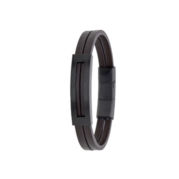 Polo Exchange Men Bracelet ST46-DSC0165 Coffee