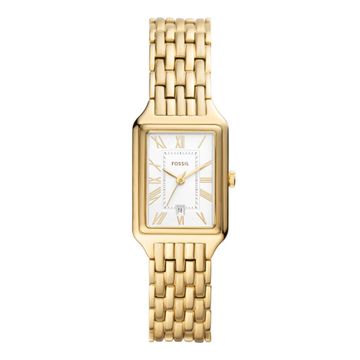 Fossil Raquel Three-Hand Date Gold-Tone Stainless Steel Watch