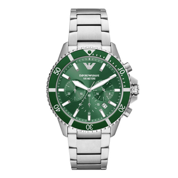 Emporio Armani World Explorer Green Watch