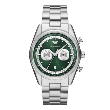 Emporio Armani Racer Chronograph Green watch