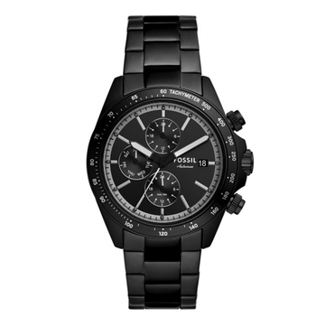 Fossil Autocross Multifunction Black Stainless Steel Watch FS6125