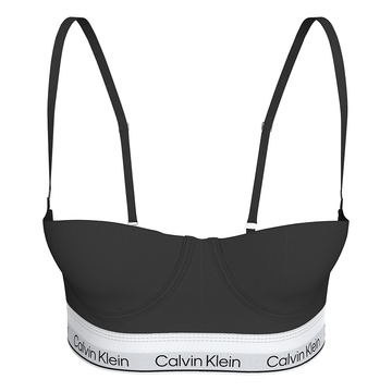 Calvin Klein Cotton Blend Black Bra QF8666