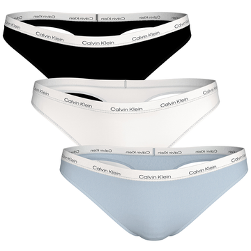 Calvin Klein Icon Logo 3-Pack Low Rise Thong QD5209