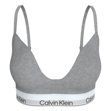 Calvin Klein Icon Cotton Modal Wirefree Push Up Grey Bra