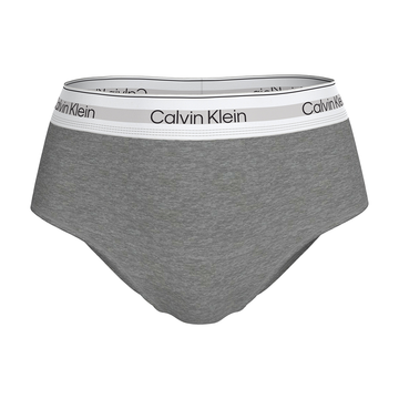 Calvin Klein Icon Cotton Modal High Waisted Hipster Briefs Grey