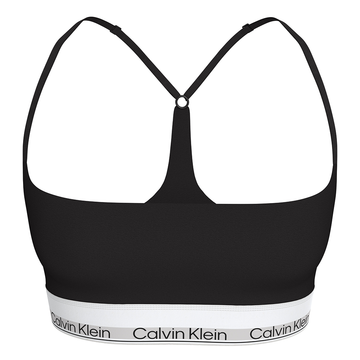 Calvin Klein Icon Cotton Modal Y-Back Unlined Black Bralette