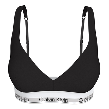 Calvin Klein Icon Cotton Modal Push Up Triangle Black Bra
