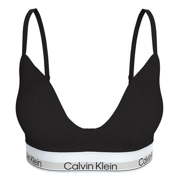 Calvin Klein Icon Cotton Modal Wirefree Push Up Black Bra