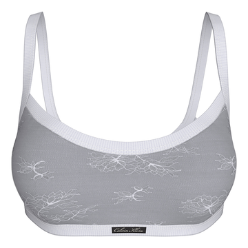 Calvin Klein Icon Stretch Lace Lightly Lined White Bralette
