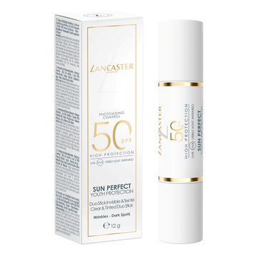 Lancaster Sun Perfect Clear & Tinted Duo Stick SPF50