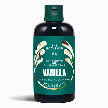 The Body Shop Vanilla Bath & Shower Gel 250ML