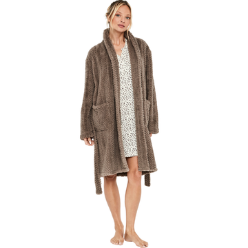 Selmark Wrap Robe  PC271 065 Brown