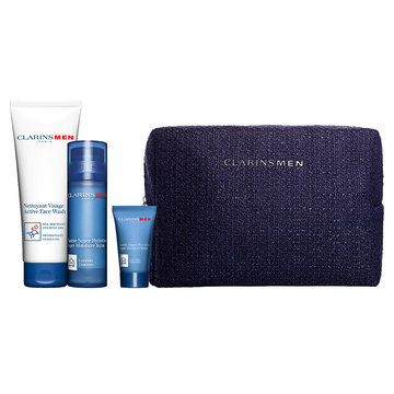 Clarins Men Baume Super Hydatant + Nettoyant Visage Set