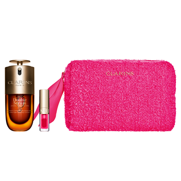 Clarins Double Serum & Lip Oil Gift Set