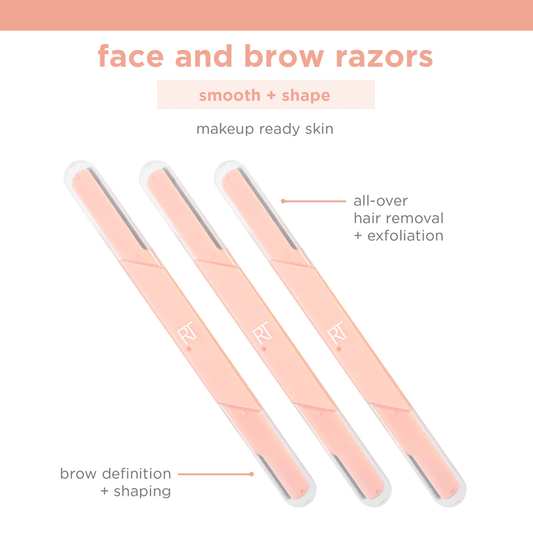 Real Techniques Face and Brow Razors